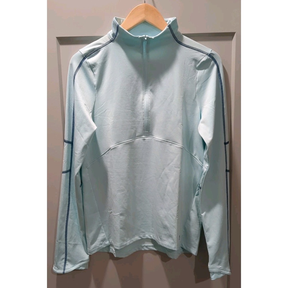 NWT Under Armour Women's Performance Heat Gear Half-Zip Pullover Lg Sleeve Sz M‎